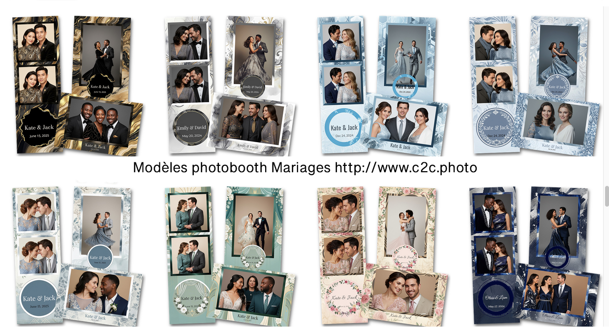 Modèles photobooth mariages Alsace 11